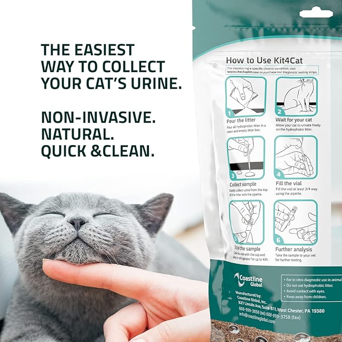 Hydrophobic Cat Litter - 2lb - KIT4CAT