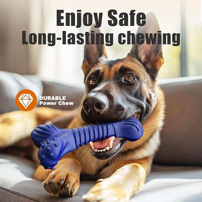Dog Toys for Aggressive Chewers - Beef Flavor