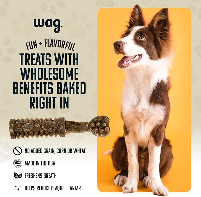 Dental Dogs Treat to Help Clean Teeth & Freshen Breath - Wag