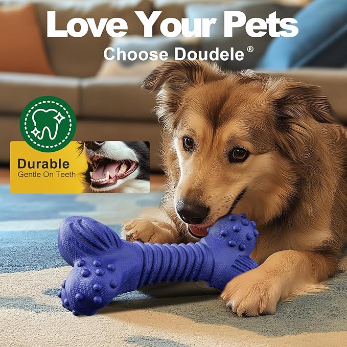 Dog Toys for Aggressive Chewers - Beef Flavor