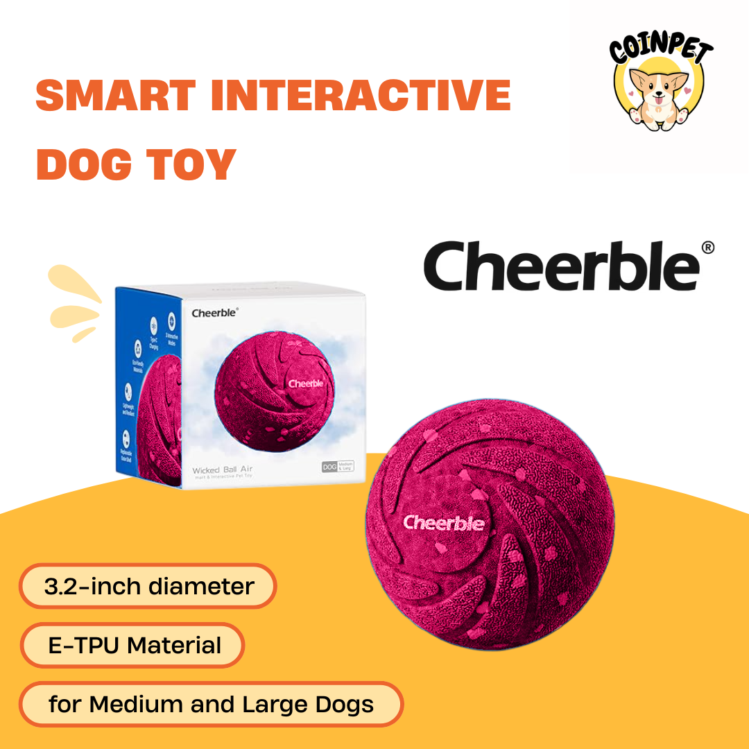 Smart Interactive Dog Toy - Cheerble
